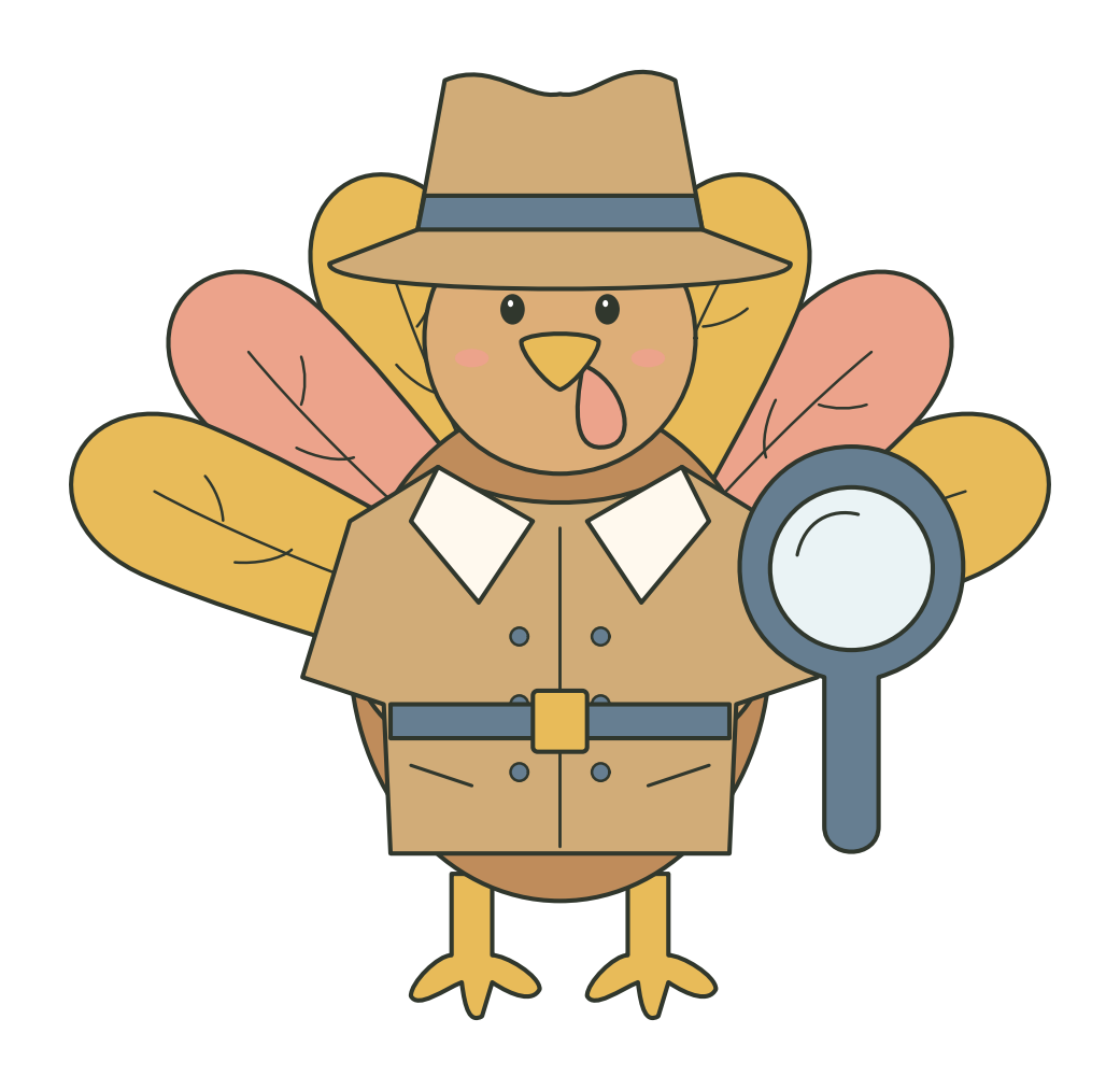 Detective turkey